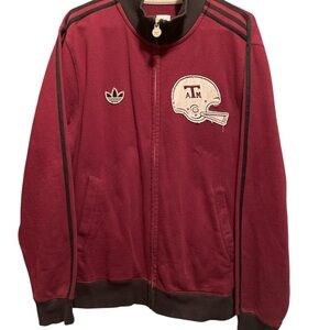 Adidas Maroon Track Jacket